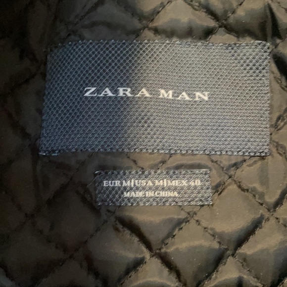 Zara Man Black Jacket - Picture 5 of 5